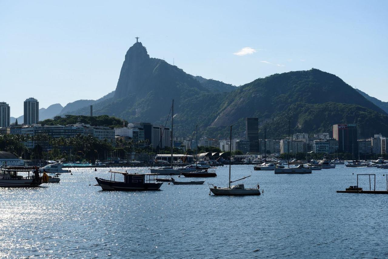 2 Quartos Na Urca Com Vista Para Baia De Guanabara A 700M Pao De Acucar Com Cozinha Completa E Wi-Fi - Bares, Restaurantes E Comercio Local A Poucos Metros Rio de Janeiro Exterior foto