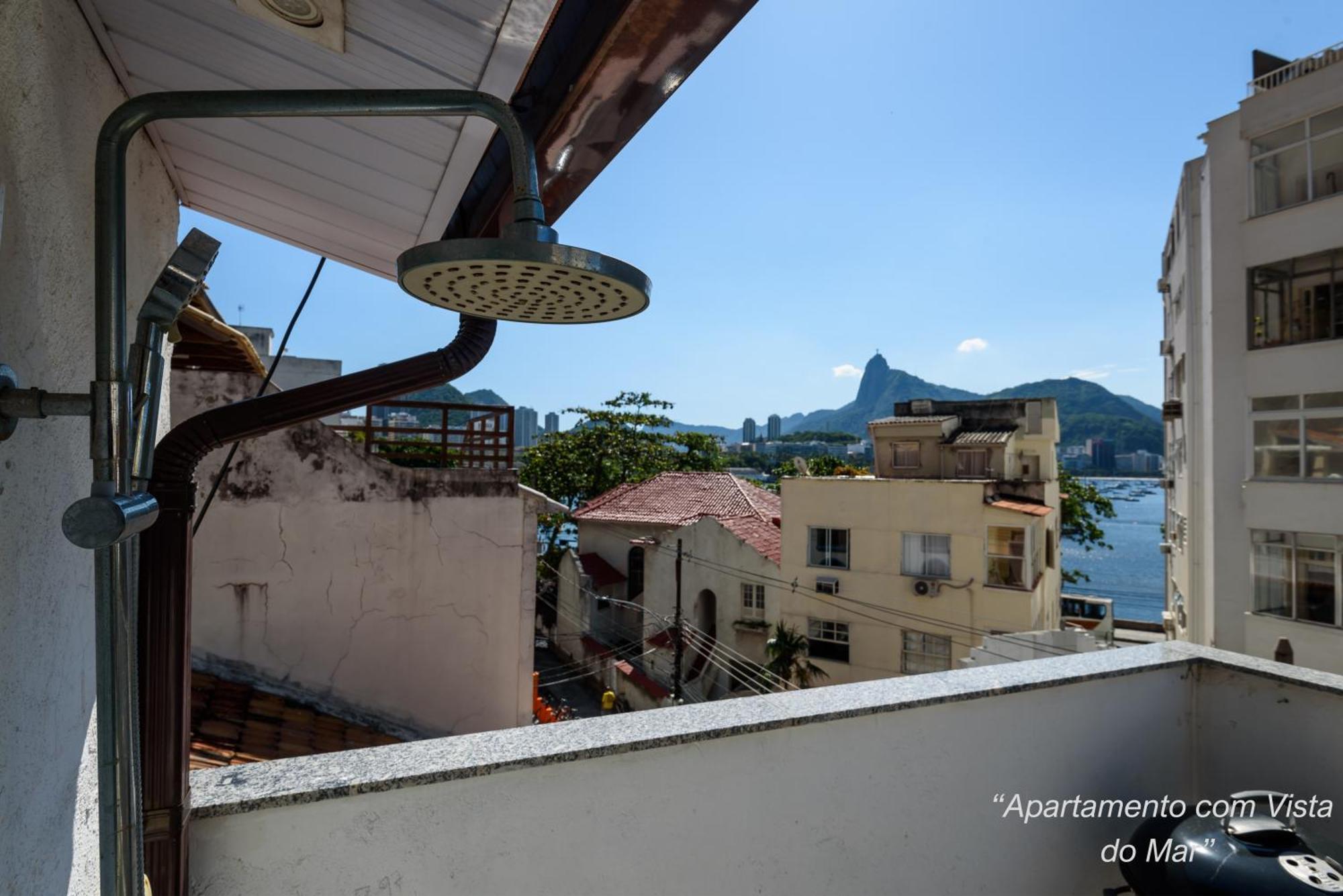 2 Quartos Na Urca Com Vista Para Baia De Guanabara A 700M Pao De Acucar Com Cozinha Completa E Wi-Fi - Bares, Restaurantes E Comercio Local A Poucos Metros Rio de Janeiro Exterior foto